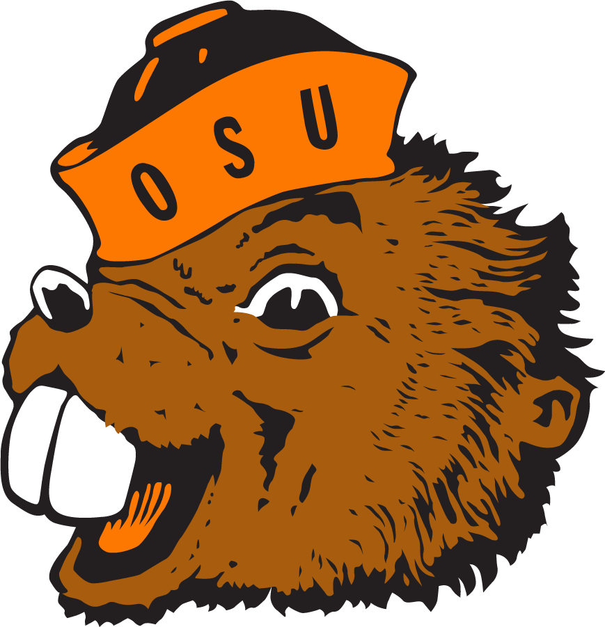 Oregon State Beavers 1961-1998 Primary Logo diy iron on heat transfer